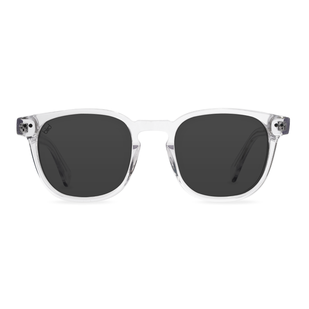 Los Angeles - Square Clear Frame Prescription Sunglasses | Eyebuydirect